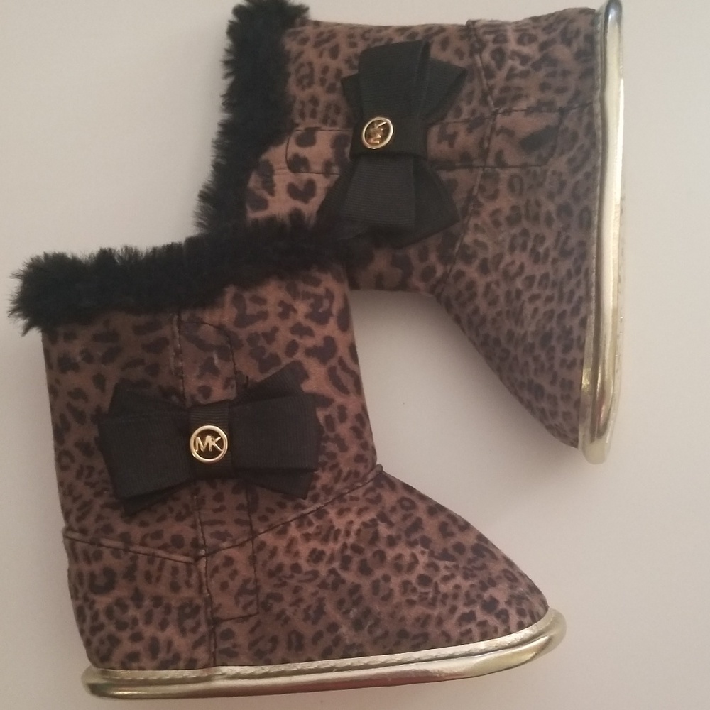 Michael Kors Cheetah Print Boots
